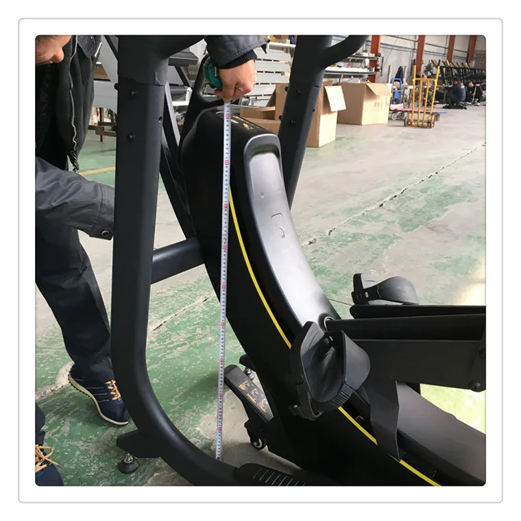 Professional ningjin elliptical trainer with great price curved glide elliptical equipment
