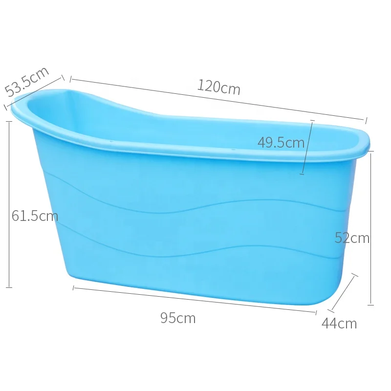 Better Selling Plastic Big Standard Bath Tub Adult From China
