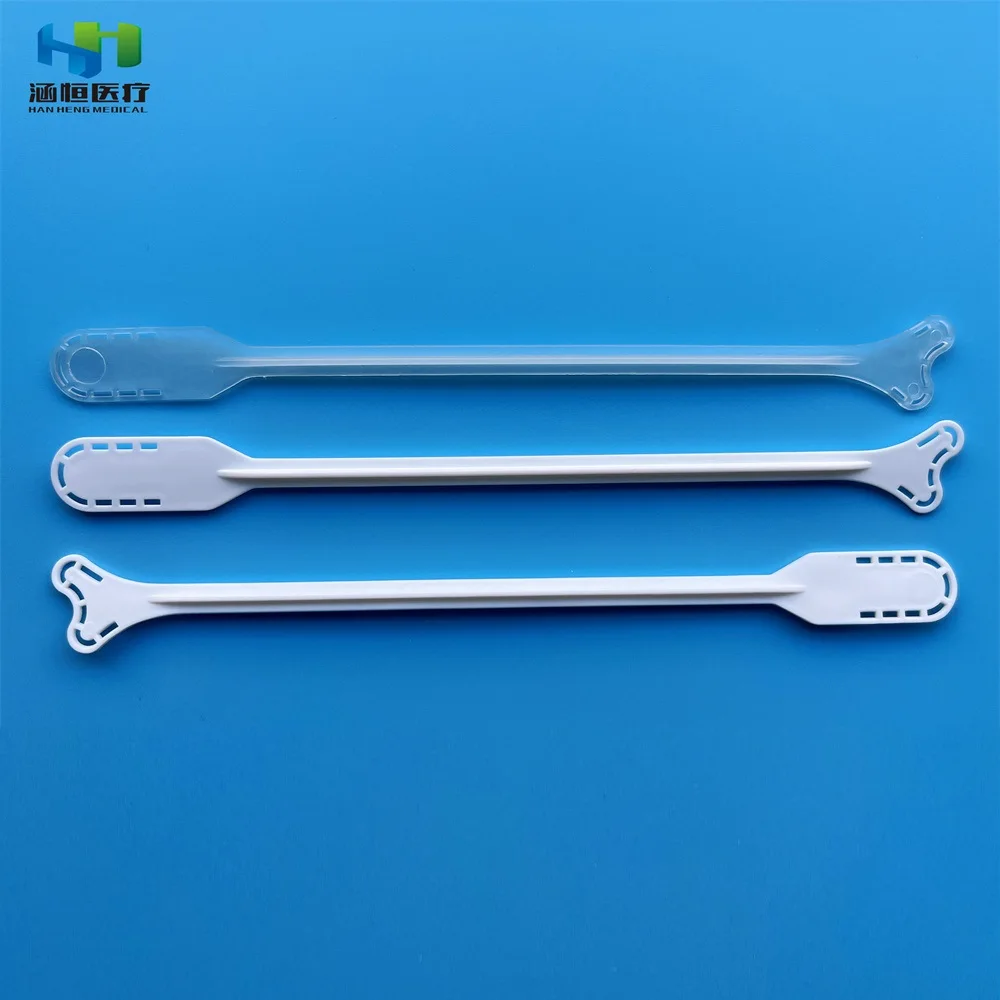 CE Medical Gynecological Examination Use Scraper Hpv Test Applicator  Pap Smear Cytology Plastic spatula