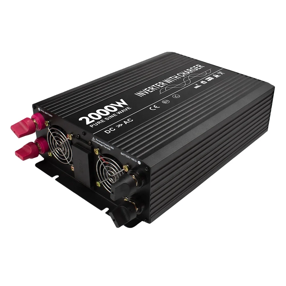 Power Inverter DC 12V/24V/48V to  AC 110V/220V/230V 300W 500W 1000W 1500W 2000W 3000W modified sine wave inverter VFD Function