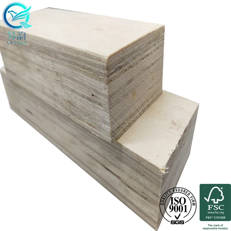 WBP FSC CARB certificate lvl plywood used for wooden beam/rafter