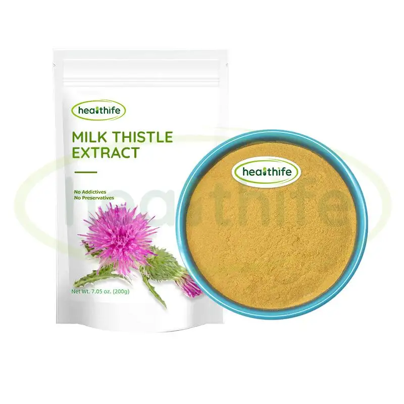 Healthife Supplement Silymarin 40% 80% Milk Thistle Extract Powder