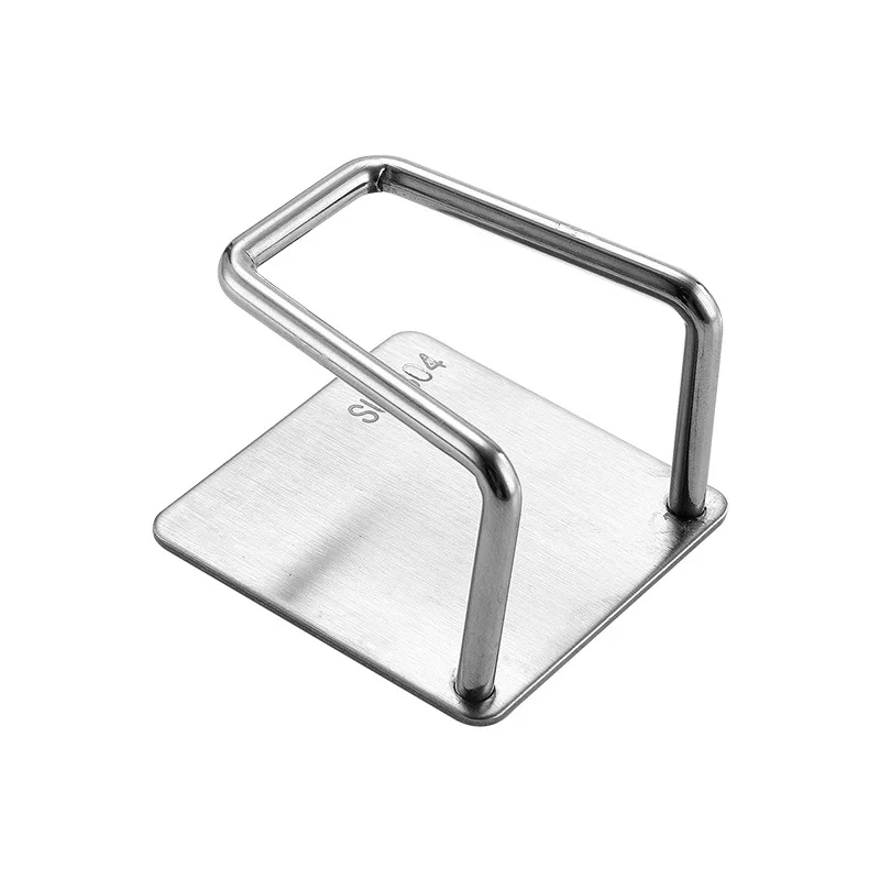 CL110 Kitchen Sponge Rack 304 Stainless Steel Punch-free Paste Sink Drain Rack Wall-mounted Sponge Storage Sink Rack