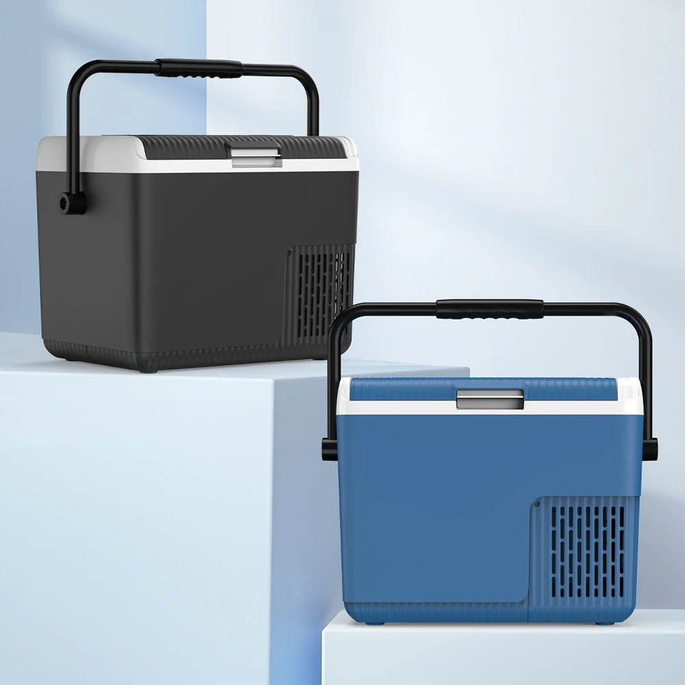 Outdoor Portable Car Refrigerator And Mini Fridge 220V 12v And Camping Electric Cooler Box Car Refrigerator Mini Fridge