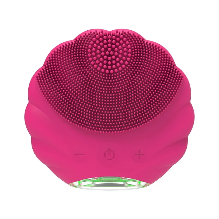 Daily Makeup remove deep clean pores sonic vibration Massage electric Face wash silicone Brush for gift