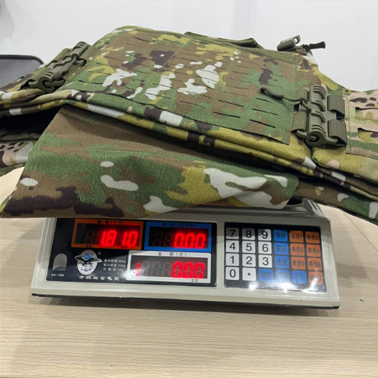 Outdoor Full Molle System Camo Armored Vest Quick Release 1000d Camouflage Full Protective Combat Tactical Vest With Plate