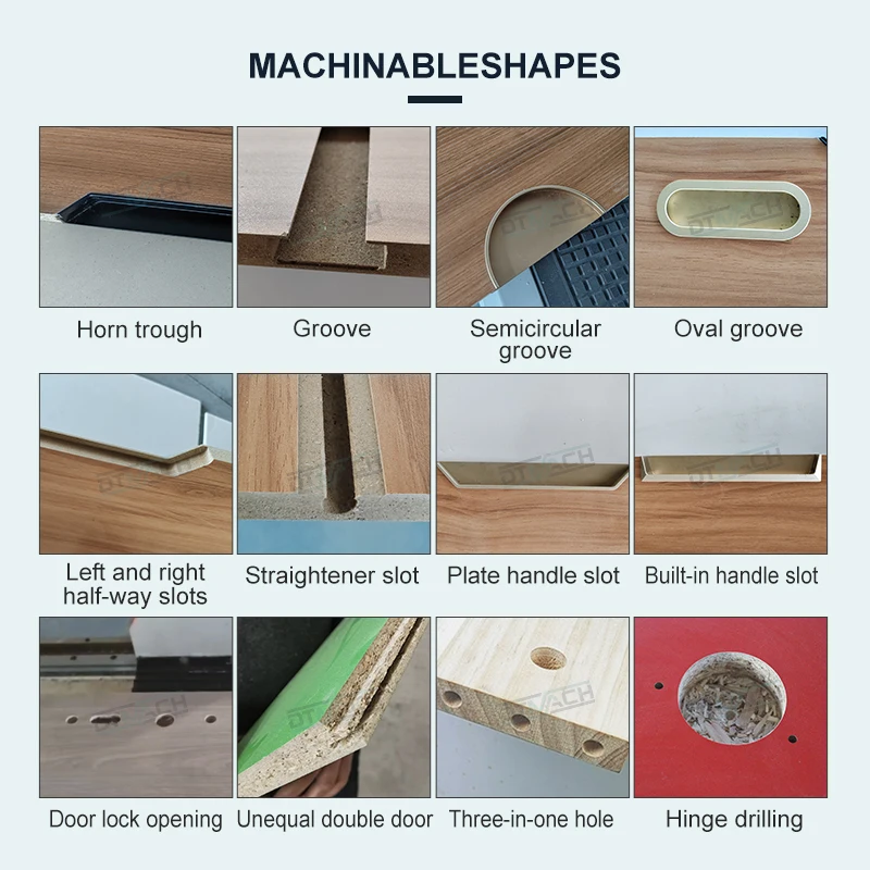 wood door lock hole drilling machine wooden side hole multi boring drilling machine for panel furniture wood works