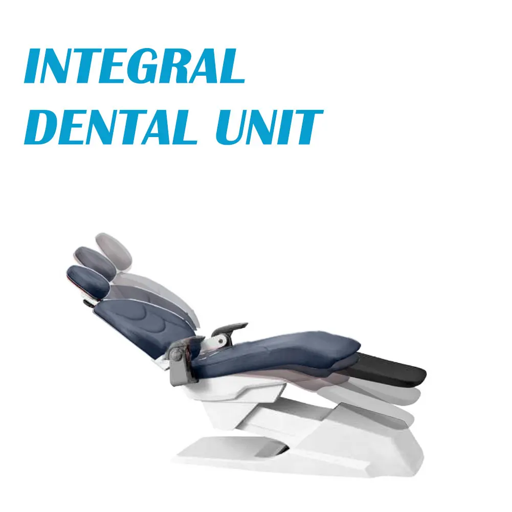 high quality full set treatment implant equipment high quality metal leather medical rotating dental chair unit