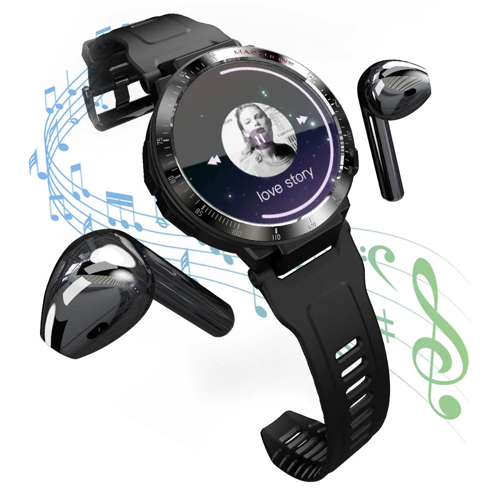 New design Android Smart Watch Phone Wifi 4G Smart Watches Men 1.6 Inch Camera Video GPS Call Heart Rate Monitor for iOS Android