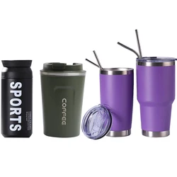20oz 30oz double wall  sublimation sports tumbler in bulk water bottle stainless steel  vacuum insulat insulated with lid