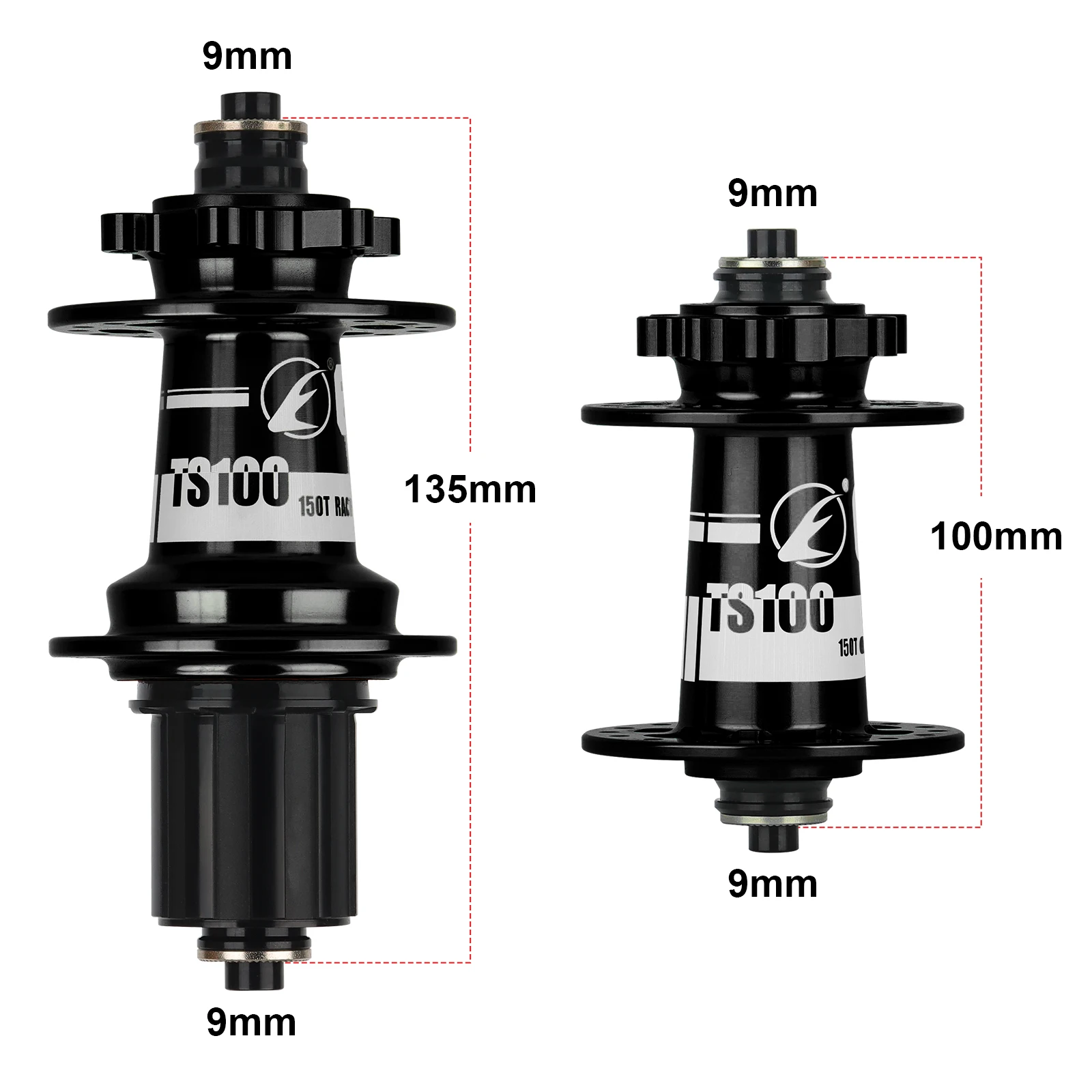 Novatec D041SB D042SB 28/32/36 Holes MTB Road Bicycle Hubs 4 Bearing 8/9/10/11/12 S Front and Rear Aluminum Alloy Material