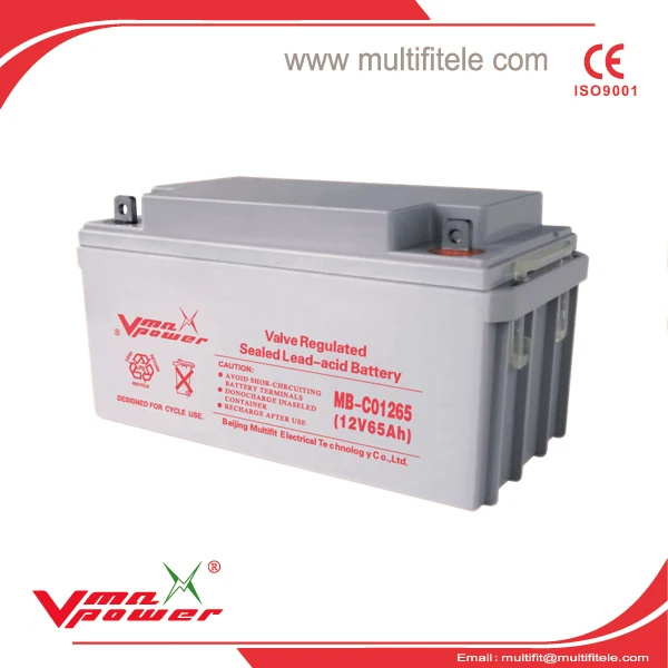 Vmaxpower 12v/24v/48v 100ah/ 150ah/200ah Lead Acid Battery Storage Gel Battery and Deep Cycle for solar system battery