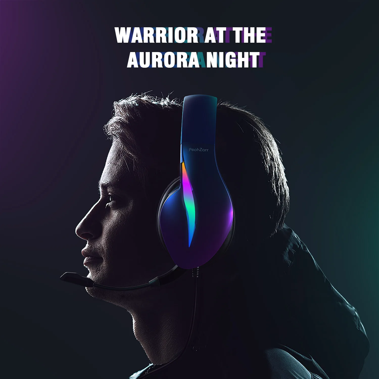 7.1 Surround Sound LED RGB Gamer Headphone with Microphone Crystal Clear Sound Headsets for Xbox PS4 PS5 Wired Gaming Headset