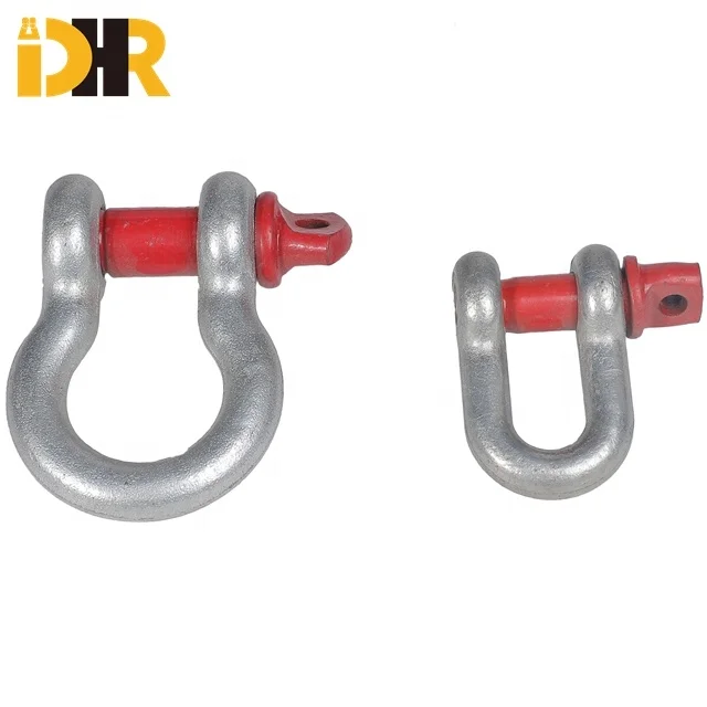 Galvanized Lifting Marine D Ring Shackle