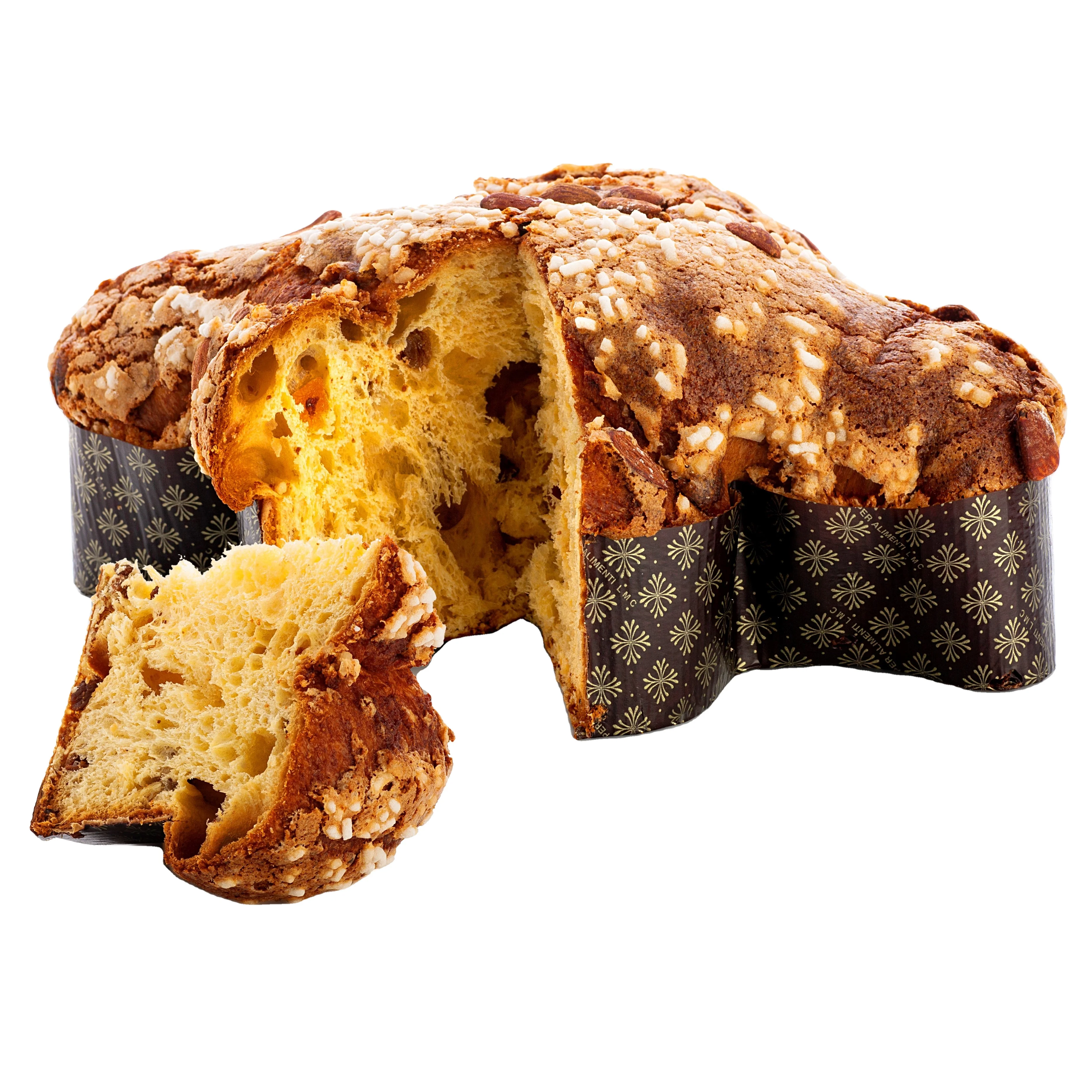 
Top quality Traditional Recipe Easter Panettone with orange peels 1kg for export 