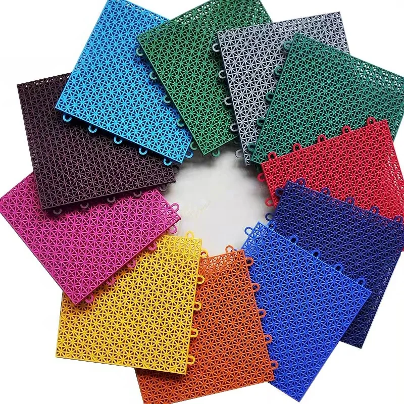 Suge PP Suspended Interlocking Flooring for Futsal Courts