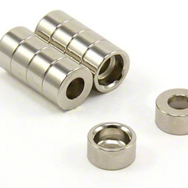 Cylinder Round Ring Ndfeb Magnets Largest N42SH Neodymium Magnetic for Sensor Robots