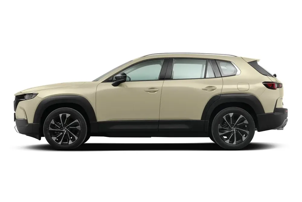 5-местный 5-дверный компактный внедорожник Гибридный объемом 2 5 л E-Cvt 4wd Hev с двойным двигателем левым приводом Mazdas CX-50