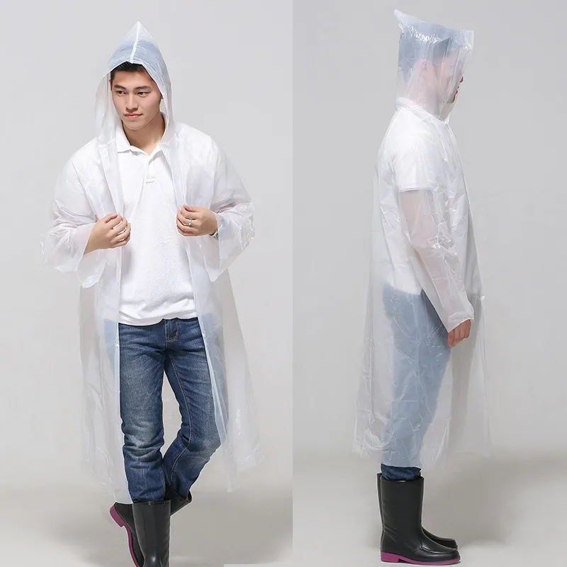 manufacturers direct selling disposable plastic raincoat for waterproof