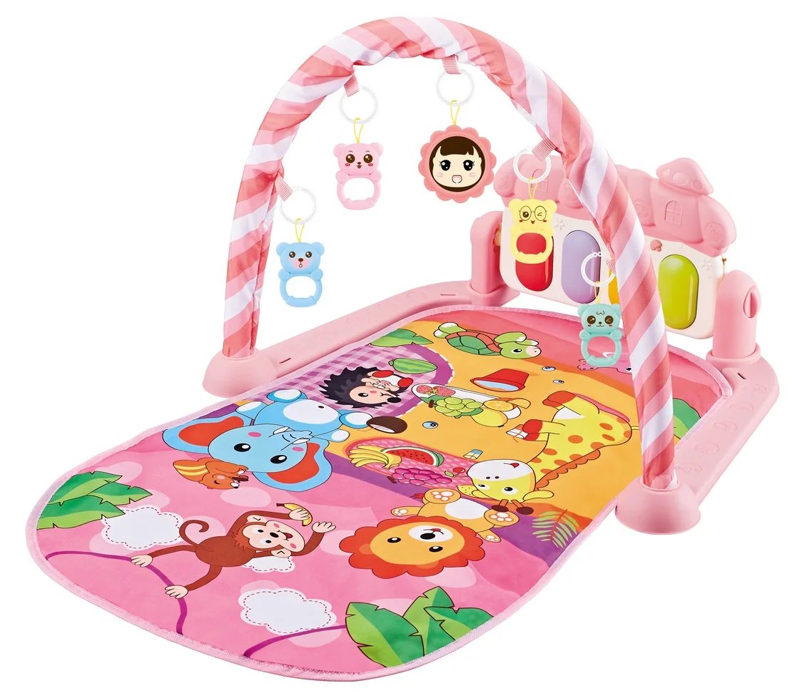 2022 Good Quality Non-toxic Multi-function Musical Baby Piano Keyboard Play Mat