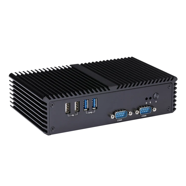 Встроенный компьютер Corei5 i3 Настольный системный блок Mimi настенный безвентиляторный промышленный мини-ПК