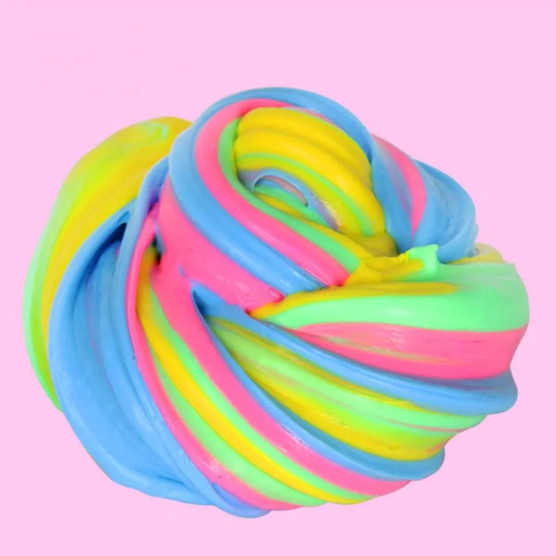 Hot Sale Crazy Super Soft Fluffy Putty Magic Slime Toys For Kids