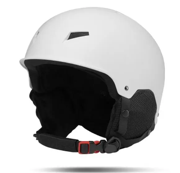 Factory Wholesale Skiing Helmet with ABS&PC Shell and Removable Ear Pads Snow Helmet with Ski Goggles 10 PE Portable Universal