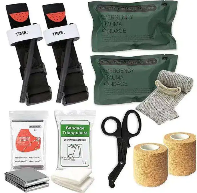 Wholesale Tactical Rip-Away Medical Bag Emergency Molle Pouch Doctor First Aid Kit Utility Ifak Medical Bag  mil sanitary kit