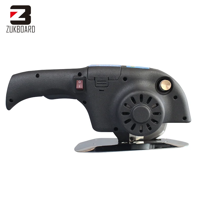 Zukboard DC brushless lithium battery industrial handheld fabric cutting machine round knife