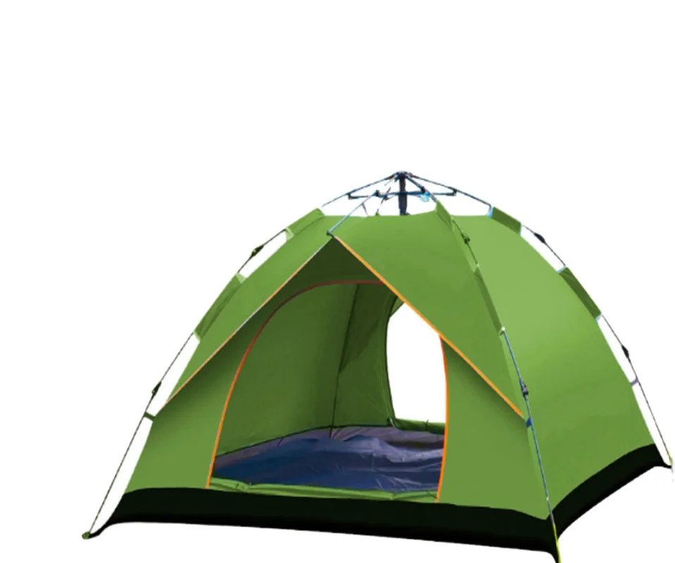 3-4 Men Easy Up Automatic Open Folding Outdoor Tents Rain Proof Camping Tent