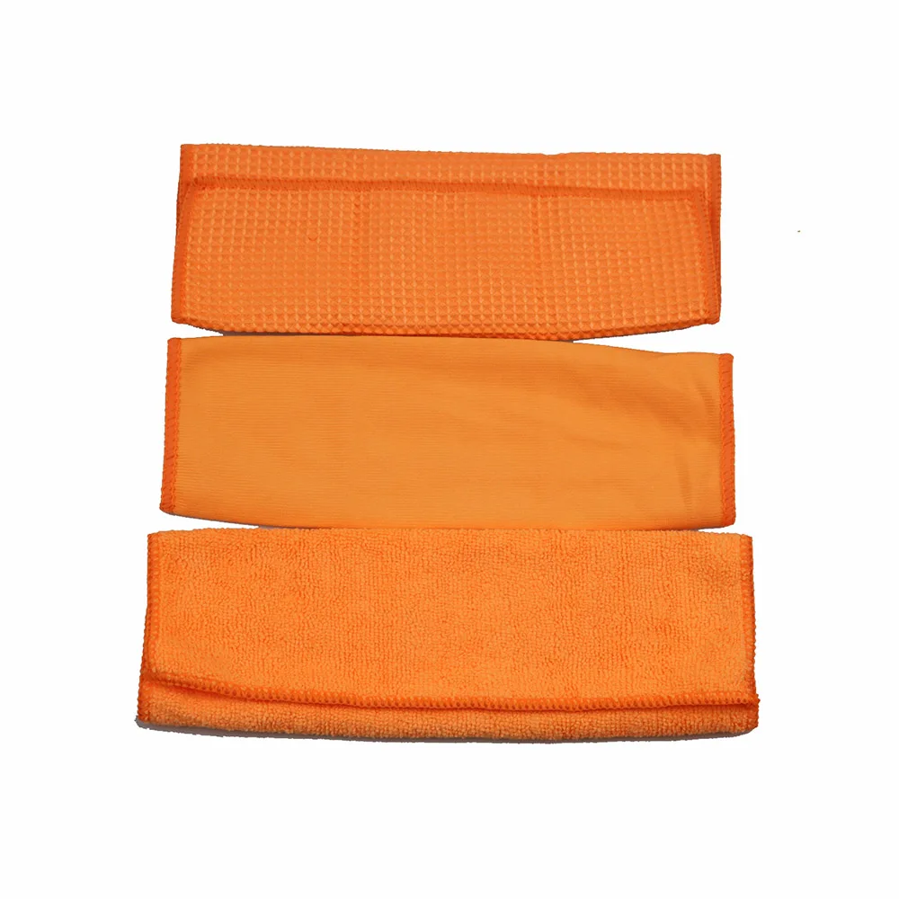 factory direct price microfiber car cleaning wash set with pvc bag mitt pad duster