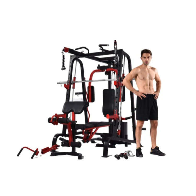 Multi Functional Smith Machine Best Fitness Equipment for home use Trainer Gym Squat Rack Smith Machine
