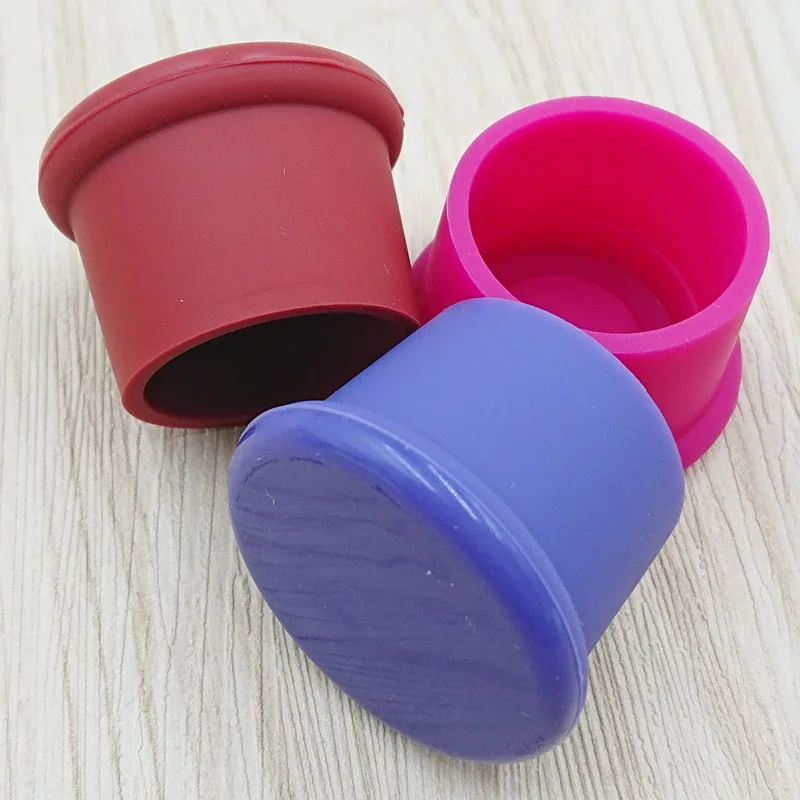 Reusable Silicone Wine Stopper Wine and Beer Saver Cap for Replace Wine Bottles Lid Reusable Bottle Cover