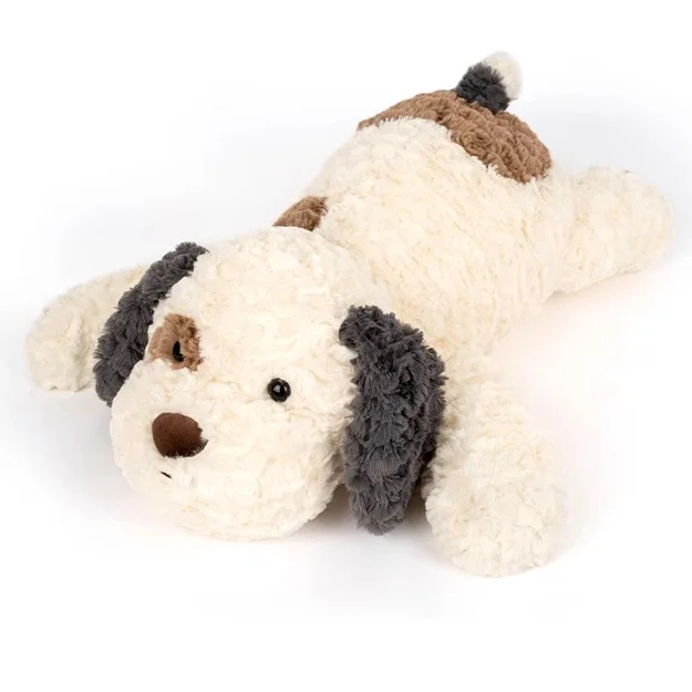 Cute spotted puppy doll sleep soothe plush doll super soft girl heart gift healing department toy wholesale