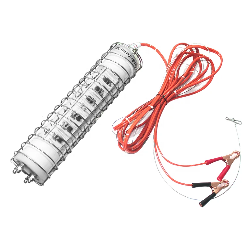 DC12V 24V 600W IP68 Fish Lures Under Water Lamp green led fishing light deep sea fishing light Fishing Lights Waterproof