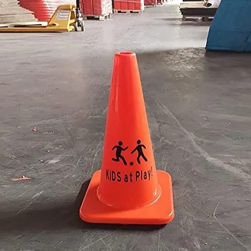 
45cm soft flexible durable safety road PVC traffic cone 18 inch safety cone 