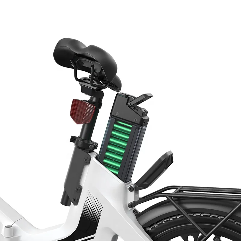 disc brake folding electric bike 20 inch electric bike eu warehouse bicycle rear suspension e bike foldable with Three Modes