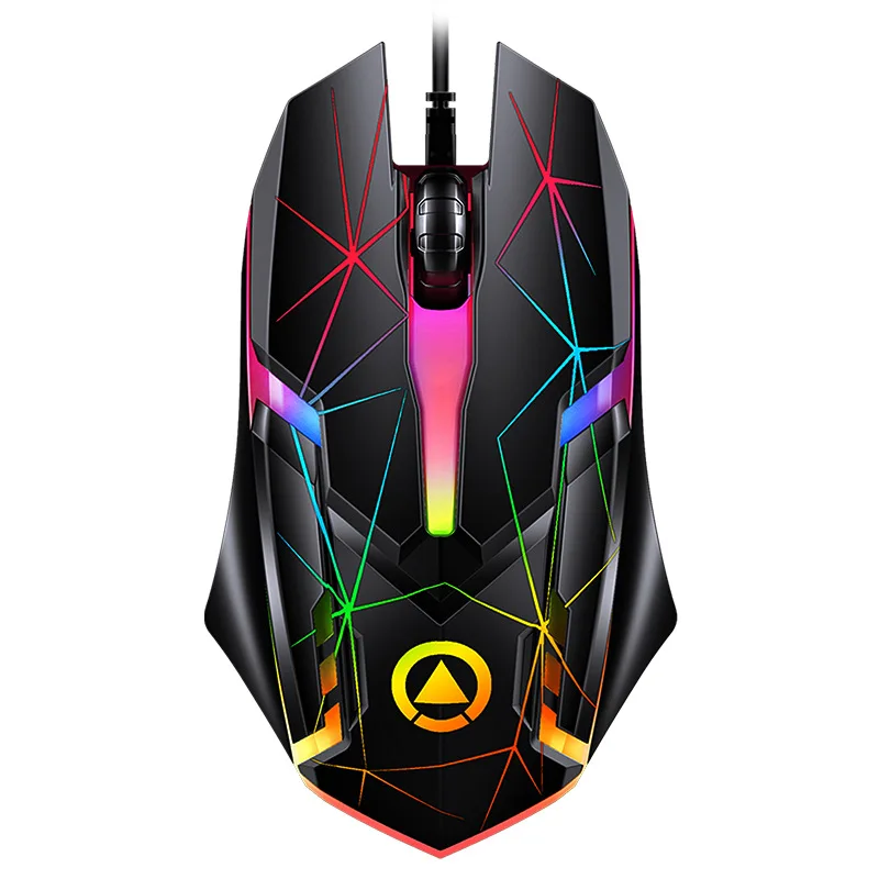 Hot Selling Cheapest Gaming Mouse Computer Mouse Gamer 1200DPI Optical USB Ergonomic Mouse Wired With Backlight