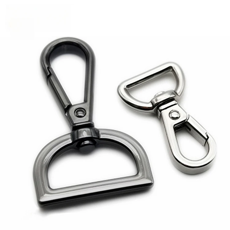 Factory Swivel Lobster Clasp Snap Hooks Handbag Hardware Alloy Bag Buckle Bag Accessories