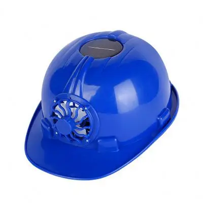 Safety helmet with adjustable ventilation work helmet accessories working helmets with solar fans