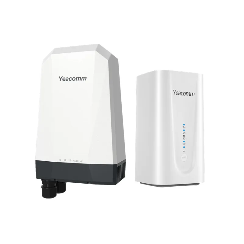 Yeacomm 5G 4G LTE Modem Outdoor WiFi6 PoE Router With Indoor AP CPE With Dual Sim Card Slot