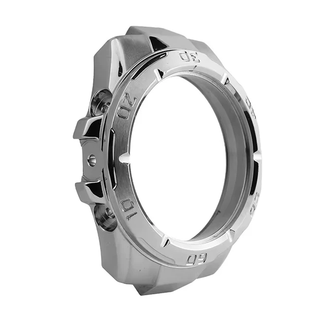 High Precision Custom Stainless Steel 316L watches case CNC milling Titanium Machining Watch Dial Part Cases For Automatic Watch