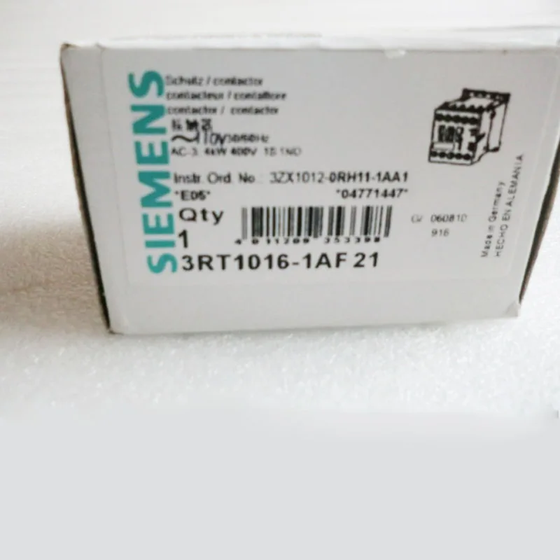 Горячая Распродажа Контактор катушки Siemens 3TF4222-0XM0 3TF42 22-0X