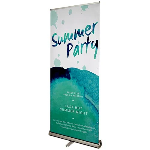 broad base scrolling roll up banner 80x200 cm printing guangzhou