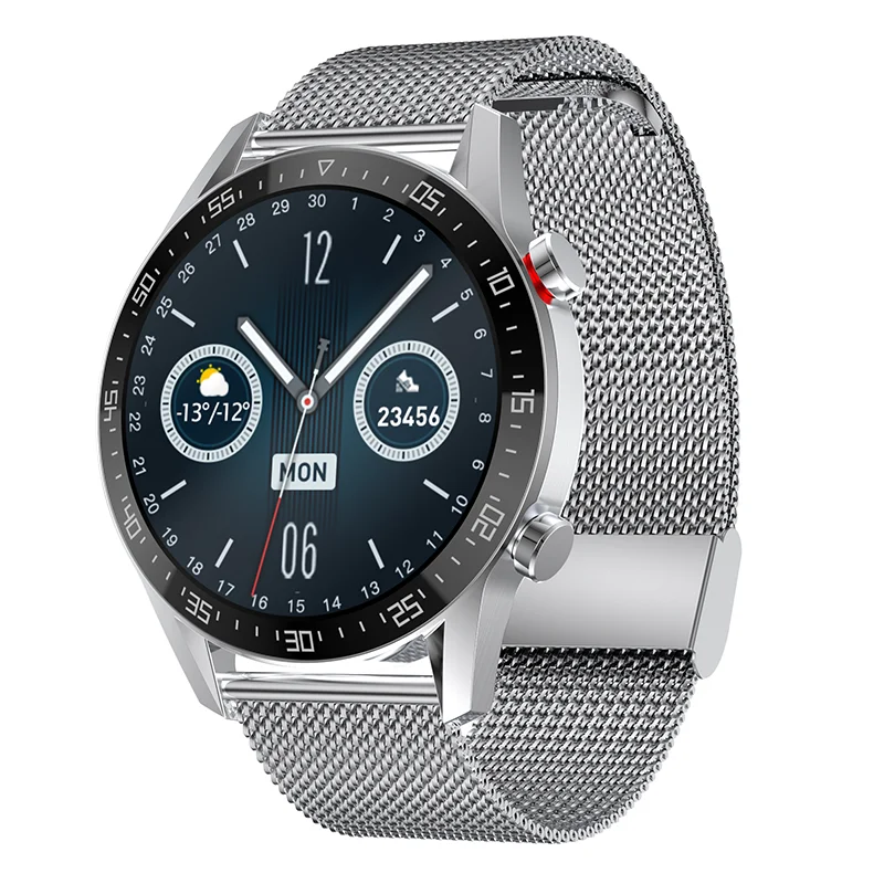 SZOS App SK7 Plus Smart Watch Men 1.28 Inch 240x240 Heart Rate Blood Pressure Blood Oxygen Mp3 Music Player Smartwatch