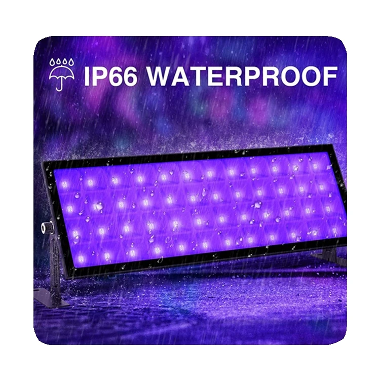 Новый светодиодный ультрафиолетовый фонарик черный свет IP64 неоновая краска лампа для вечеринки клубный бар линейные диско-светильники настенная стирка ультрафиолетовые черные огни 2024
