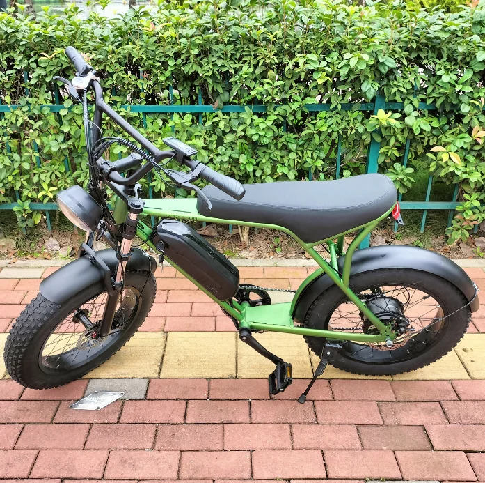 COMAX  Electric Bike T1 Fat Tire E-bike Urban Electric Bicycle  Adult Fatbike City Road Ebike