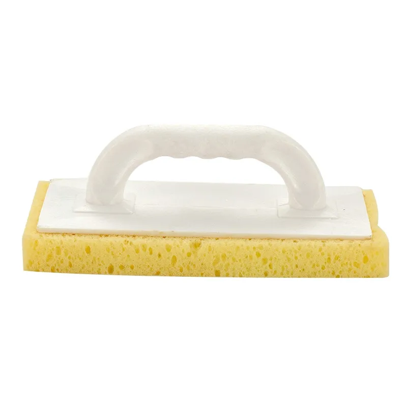 Sponge trowel with plastic handle home decoration plastering board wall scraping joint mud board