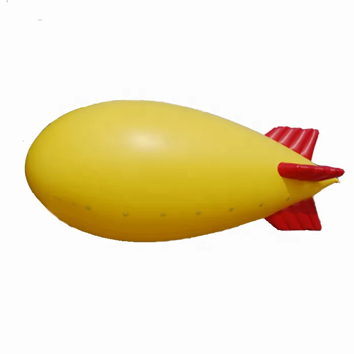 PVC inflatable floating advertising blimp airship helium balloon