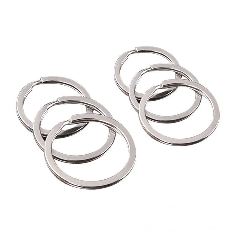 Factory Wholesale Price Custom Size Metal Split Key Ring For Keychain O Ring